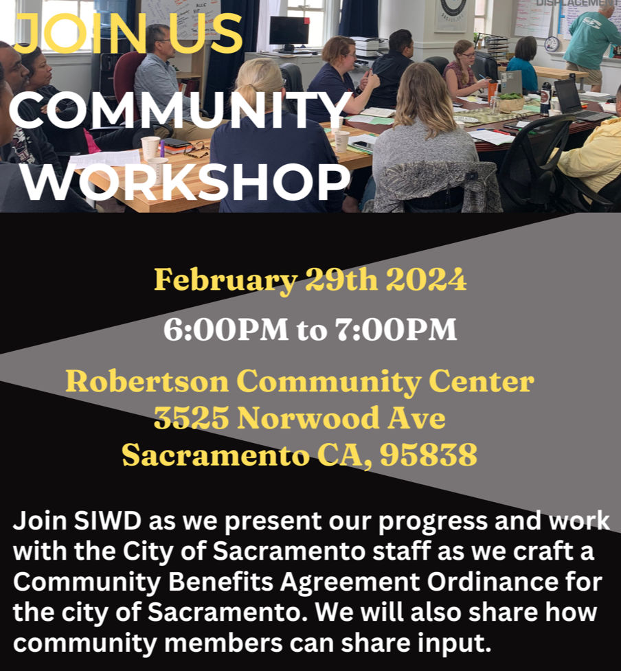 SIWD Community Workshop