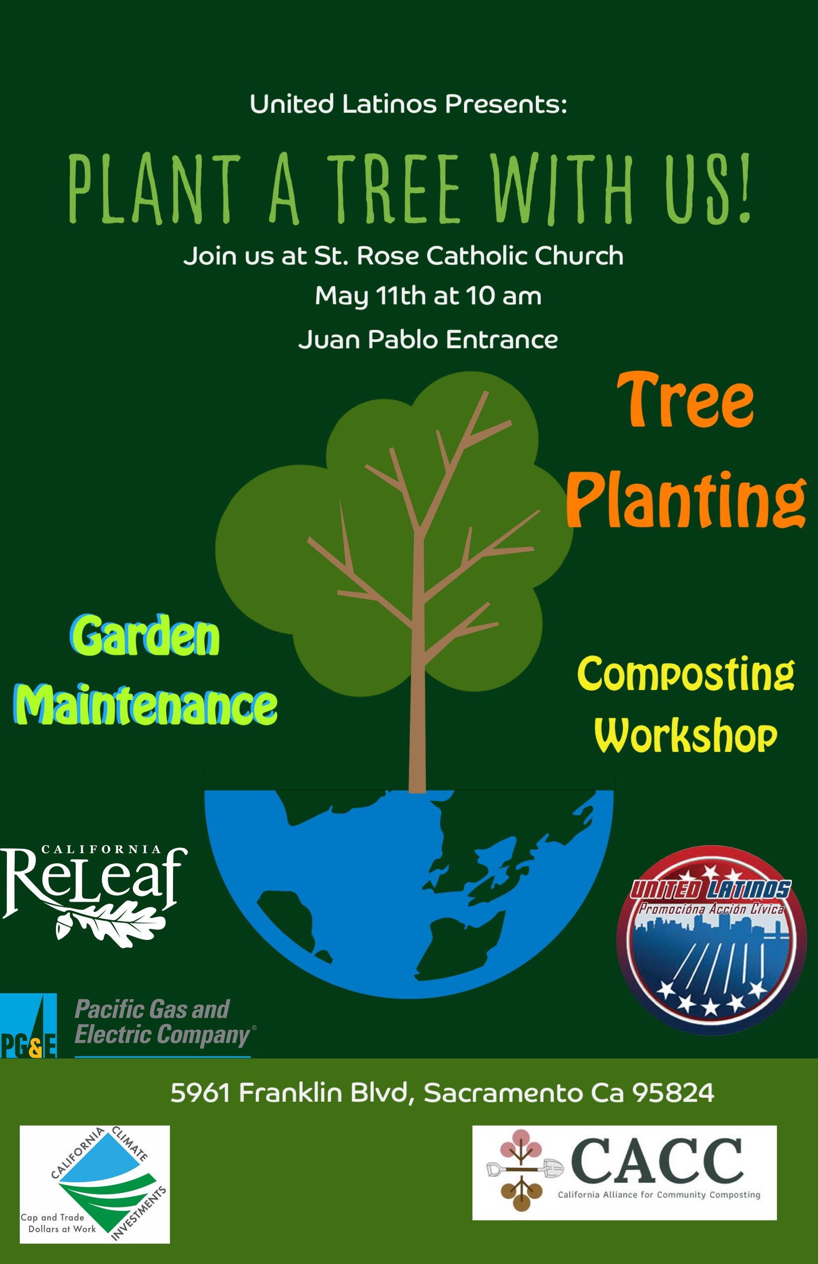 May Tree Planting with the Green Team