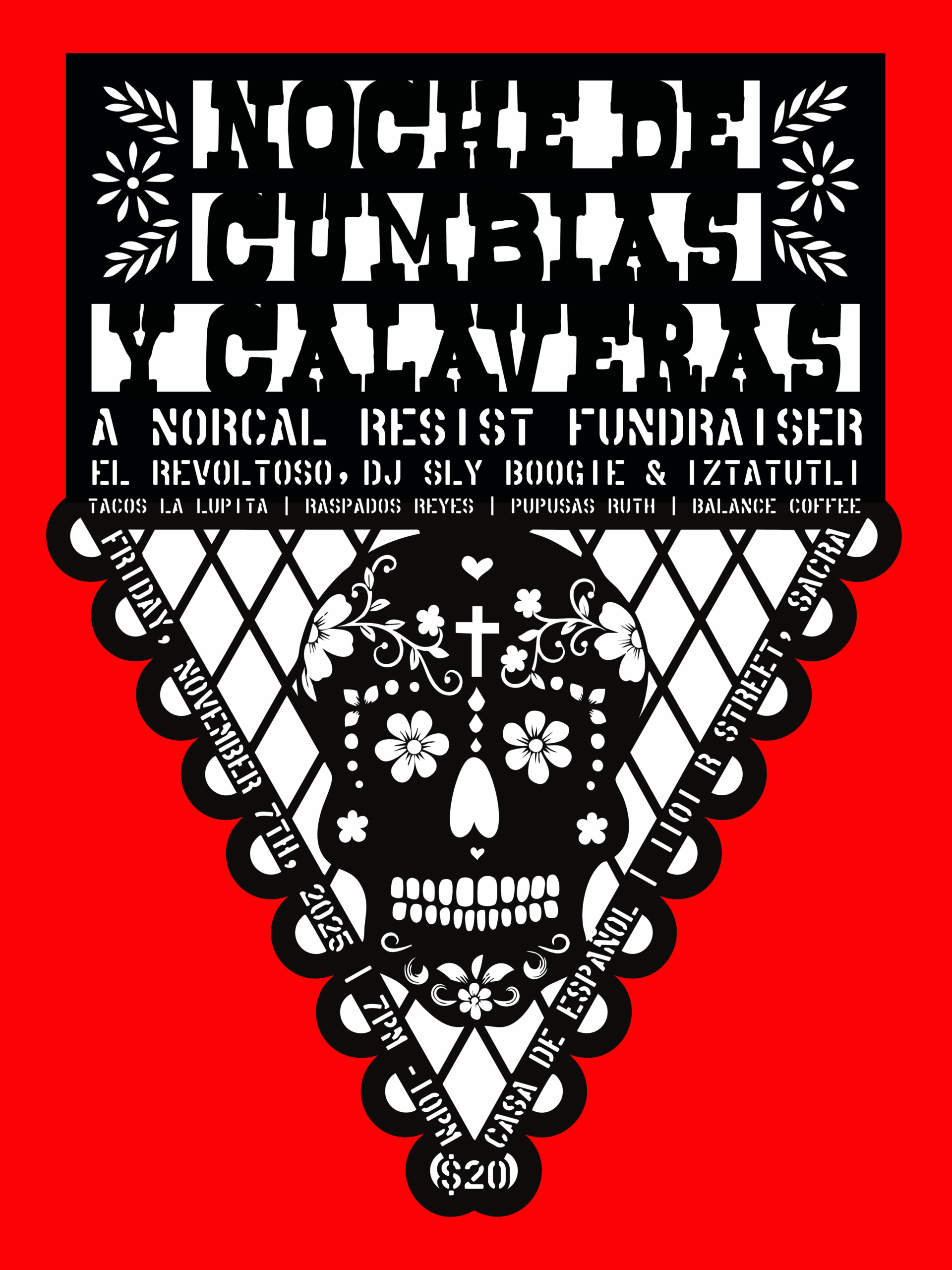 Noche de Cumbias y Calaveras – November 7, 2025